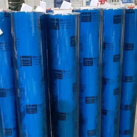 Plain IMPORTED CLEAR PVC Film Roll Thickness 0 06mm To 3mm At 110