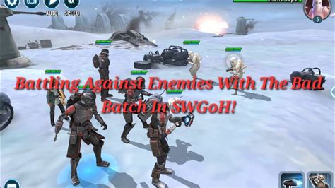 Battling Against Enemies With The Bad Batch In SWGoH YouTube