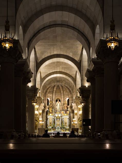 Nave And Altar Of The Crypt Of The Parish Of Santa Maria La Real De La