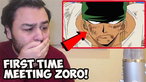 First Time Meeting Zoro One Piece Episode 2 Reaction Youtube