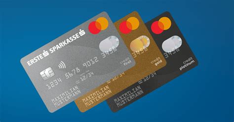 Mastercard Smartcard Oder Platinumcard Erste Sparkasse