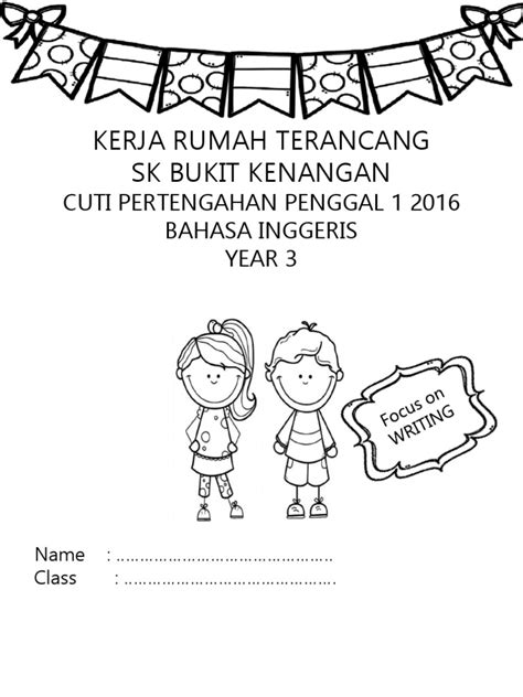 Kerja Rumah Terancang Sk Bukit Kenangan Cuti Pertengahan Penggal 1