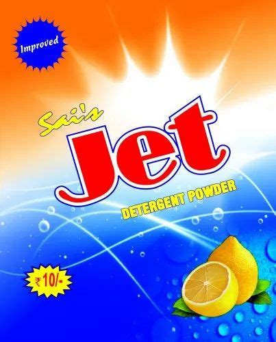 Lemon White Sais Jet Gm Detergent Powder For Laundry At Rs Pack