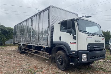 ISUZU FVR34UE4 THÙNG KÍN CHỞ PALLET Dài 9m6 TẢI TRỌNG 6 6 TẤN