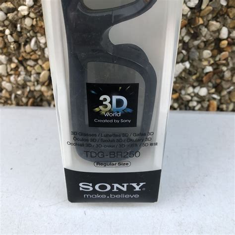 2x Genuine Sony Rechargeable 3d Active Eyewear Glasses Tdg Br250 For Sale Online Ebay