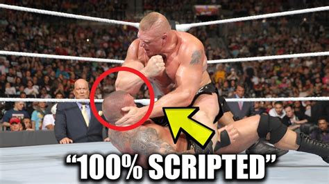 8 Minutes Of Scripted Wwe Moments You Thought Were Real Youtube