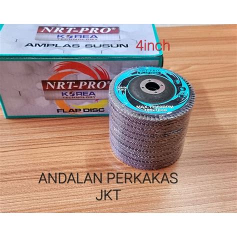 Jual Turboz Nrt Pro Amplas Flap Disc Amplas Susun Inch Jual Harga