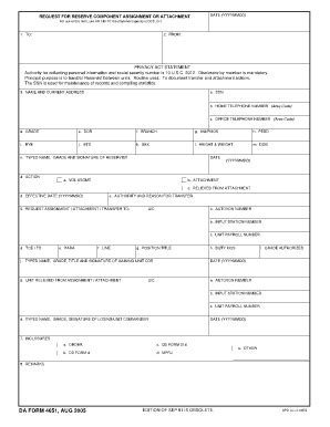 Fillable Online Usarec Army For Use Of This Form See Ar The