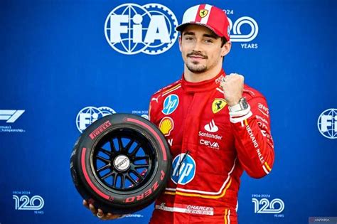 Pembalap Ferrari Charles Leclerc Raih Pole Di Gp Monaco Verstappen