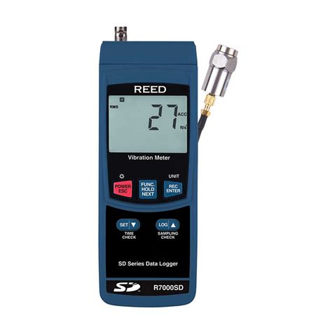 REED R7000SD Data Logging Vibration Meter Rapid Tech