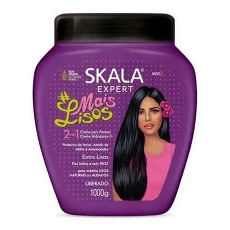 Creme Skala Mais Lisos Pote Kg Shopee Brasil