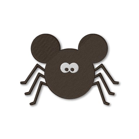 Mickey Mouse Spider Richárd Bándi Svgembroiderydesign
