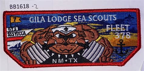 Boy Scout Oa Flap Gila Lodge Sea Scouts Ebay