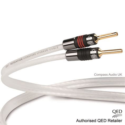 QED Signature Revelation Speaker Cable Airloc Terminated