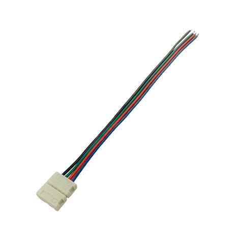 Kit Conector Emenda Rapida Vias Para Fita Led Rgb Fio