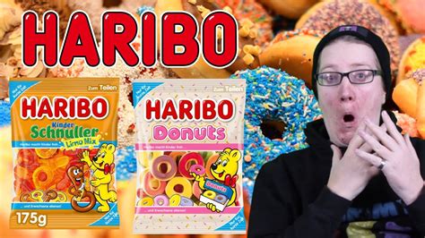 HARIBO DONUTS SCHNULLER LIMO MIX Test Der Neuen Sorten