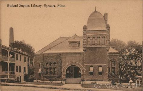 Richard Sugden Library Spencer Ma Postcard