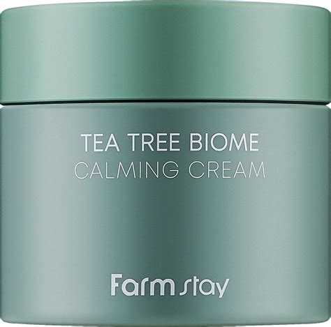 FarmStay Tea Tree Biome Calming Cream - Крем с чайным деревом для ...