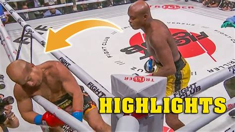 Resultado Da Luta Anderson Silva Nocauteia Tito Ortiz Na Luta De Boxe