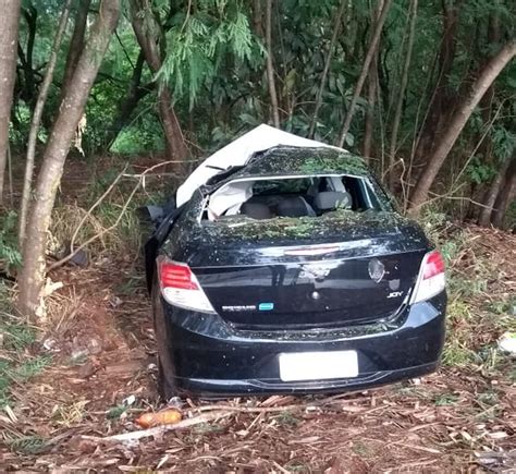 Homem Morre Em Acidente De Carro Em Rodovia De Londrina