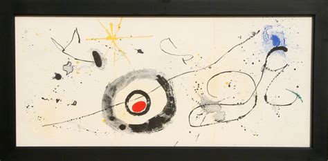 Joan Miro Untitled From Derriere Le Miroir Widewalls