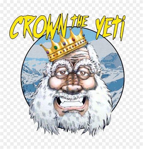 Crown The Yeti Logo Sticker Crown The Yeti Cartoon Hd Png Download