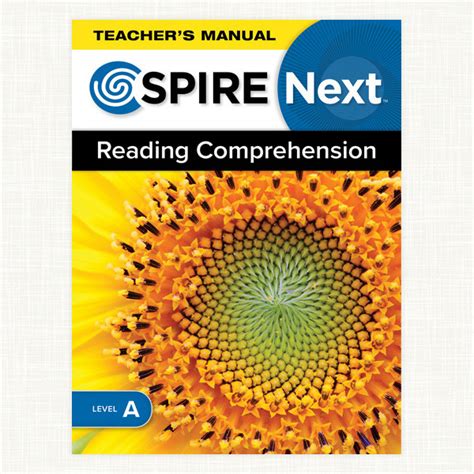 Spire Next Reading Level A Teachers Manual