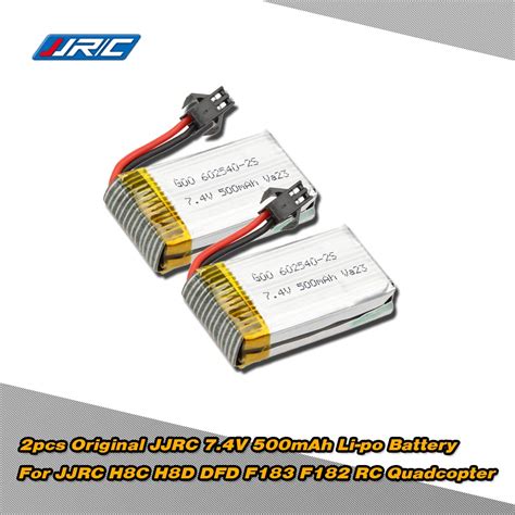 Pcs Original Jjrc H C Battery V Mah Li Po Battery For Jjrc