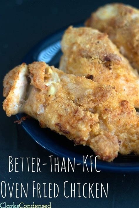 Better-Than-KFC Oven Fried Chicken