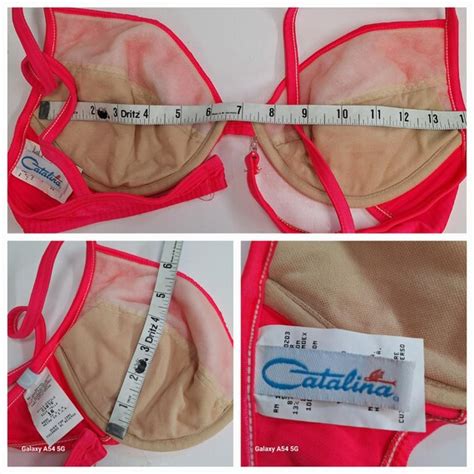Oh So HOT Pink 1980s 90s CATALINA Bikini Excellent C Gem