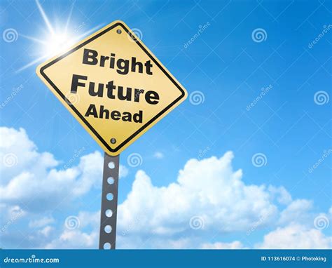 Bright Future Ahead Sign Stock Illustrations 201 Bright Future Ahead