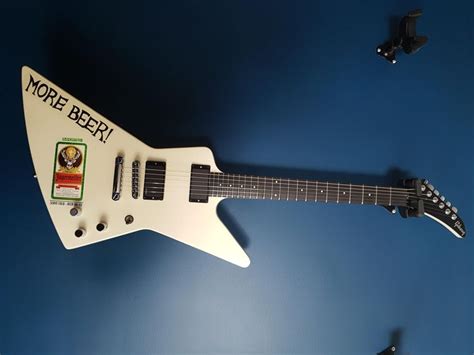 84 Gibson Explorer James Hetfield More Beer Replica Conversion From