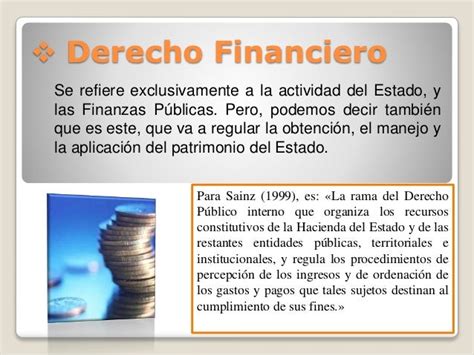 Derecho Financiero Y Derecho Tributario