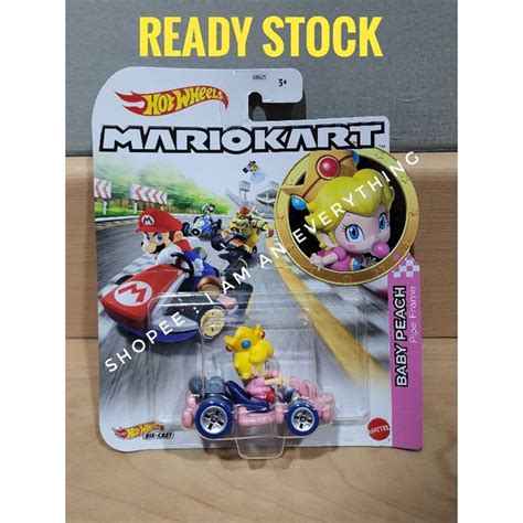 Jual Hot Wheels Mario Kart Baby Peach Pipe Frame Hotwheels Mariokart Shopee Indonesia