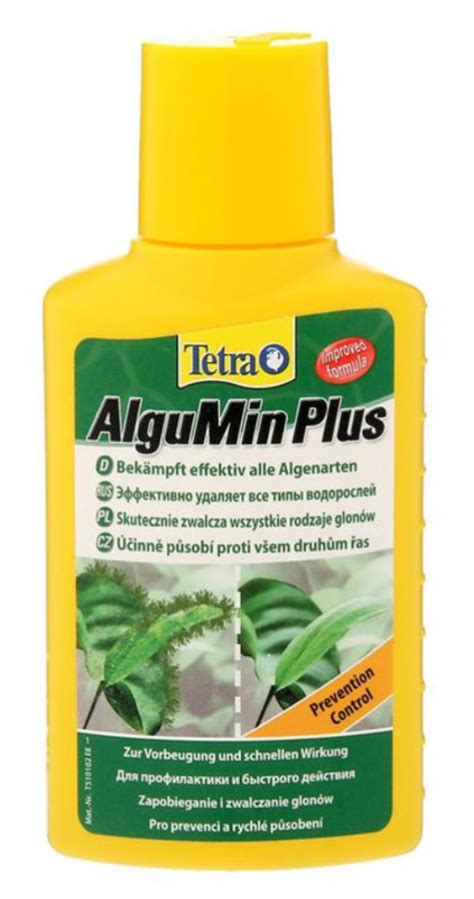 Средство против всех видов аквариумных водорослей Tetra AlguMin Plus ...