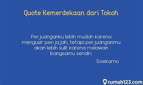 Quote Kemerdekaan Yang Inspiratif Dan Penuh Semangat