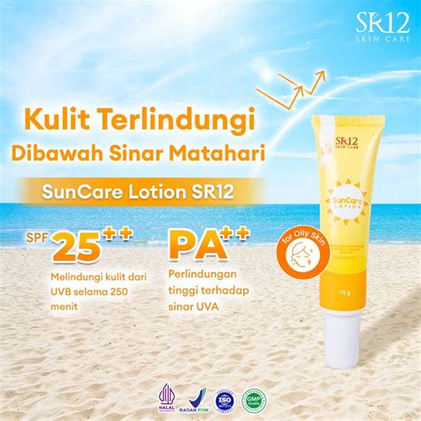 Jual Sr Suncare Lotion Spf Bpom Untuk Kulit Berminyak