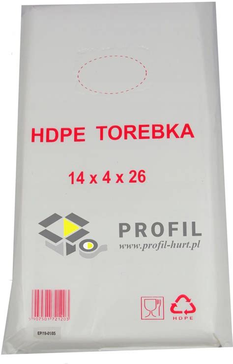 Torebki Woreczki Foliowe Hdpe X Szt Ceny I Opinie Ceneo Pl