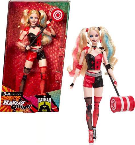 Barbie Signature Harley Quinn Collector Doll With Posable Body Iconic Outfit And