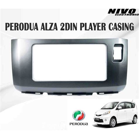 Car Audio For Perodua Alza 2010 Year Player Casing Double Din Radio