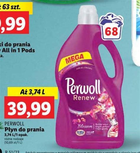 Promocja Perwoll P Yn Do Prania L W Lidl