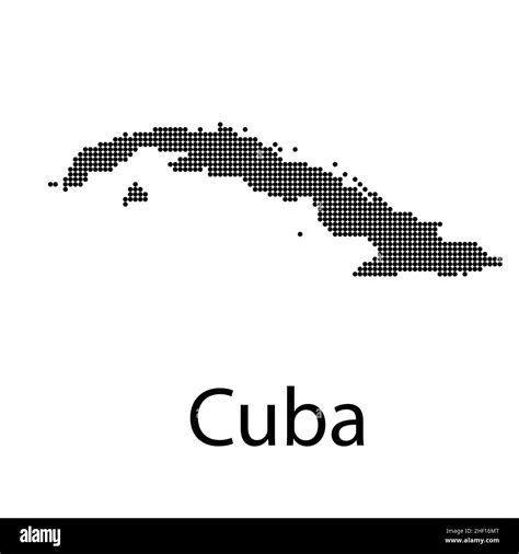 Cuba Map Imágenes Vectoriales De Stock Alamy