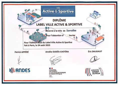 Ville De Sarralbe Ville Active Et Sportive 2023