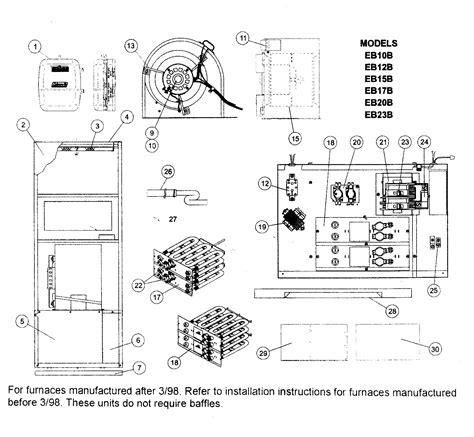 Central Electric Furnace Eb12b Wiring Eb17b Coleman Electric