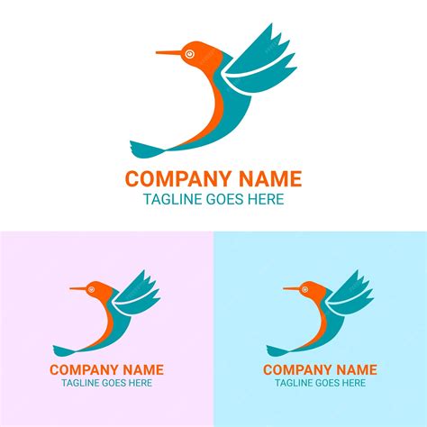 Premium Vector Bird Colorful Logo Gradient Vector