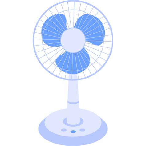 icono de dibujos animados del ventilador eléctrico del ventilador