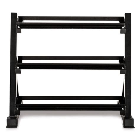 Bonnlo 3 Tier Dumbbell Rack Only 660 LBS Load Bearing Heavy Duty Steel