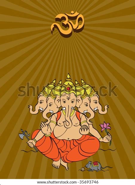 143 Five Head Ganesh Images Stock Photos And Vectors Shutterstock