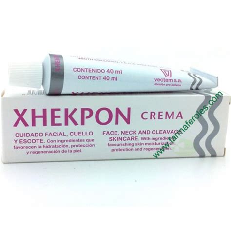 Xhekpon Crema Facial de colágeno antiarrugas Farmaferoles