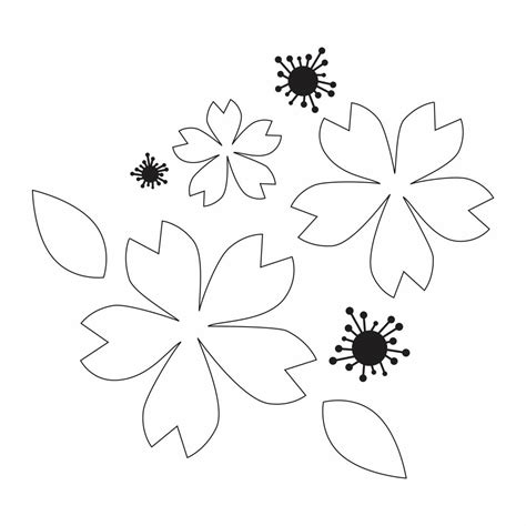 Poppy Flower Printable Template | Best Flower Site